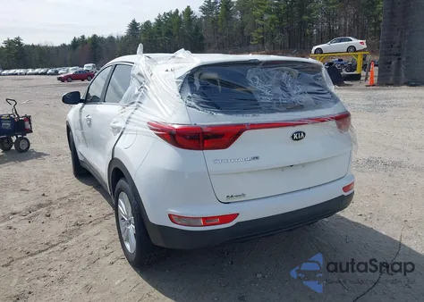 2017 Kia Sportage Lx из США, поврежденный, VIN KNDPM3AC9H7193734